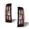 Renegade Led Tail Lights -  Gloss Black / Clear / Red Glow Bar CTRNG0383-GBC-RG - alternate 1